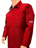 K-FlameRwear, FR Shirt Ladies, fwSLT16, Tecasafe One, 5.7 oz, Cat2, Red