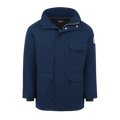 K-Bulwark. Men's Heavyweight Nomex FR Insulated Deluxe Parka, JNP2, Nomex 6 oz, Cat4, Navy
