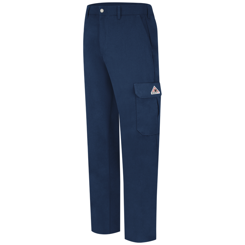 K-Bulwark, Men's Lightweight FR Cargo Pant, PMU2, FR 7 oz, Cat2, Navy