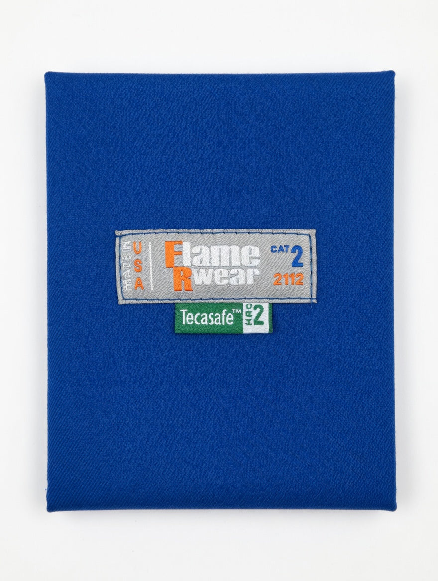 FlameRwear, FR Shirt Deluxe, fwST1-6, Tecasafe One, 5.7 oz, Cat2, Navy, Royal Blue