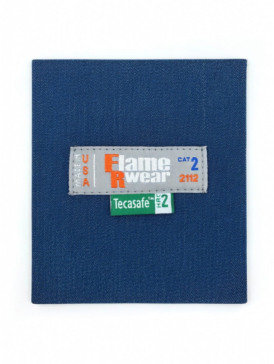 FlameRwear, FR Shirt Deluxe, fwST1-6, Tecasafe One, 5.7 oz, Cat2, Navy, Royal Blue